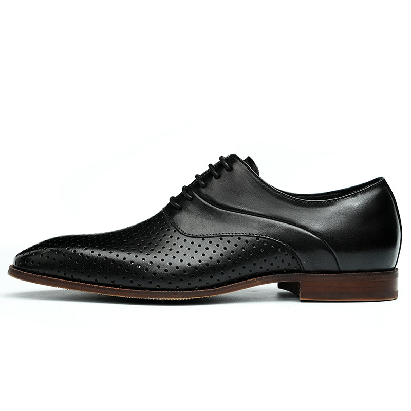 Men's Oxford Dress Shoes - Breathable Design & Lightweight Comfort