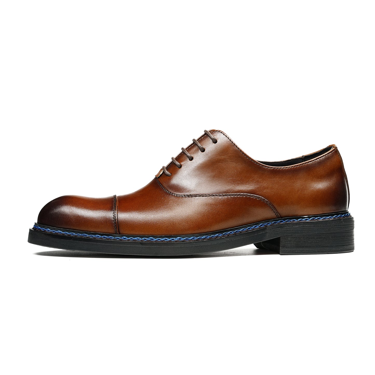 Men's Oxford Shoes: Artisan Stitching & Refined Toe Architecture