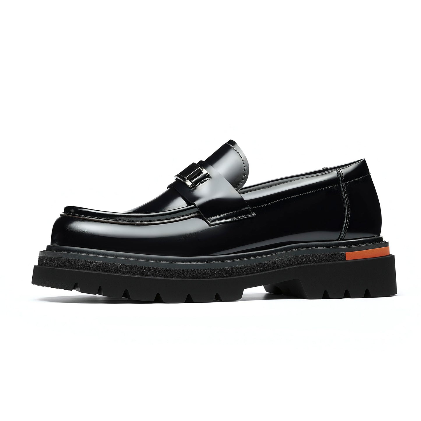Men's Signature Hardware Loafers: Lustrous Grain & Terrain-Savvy Foundation