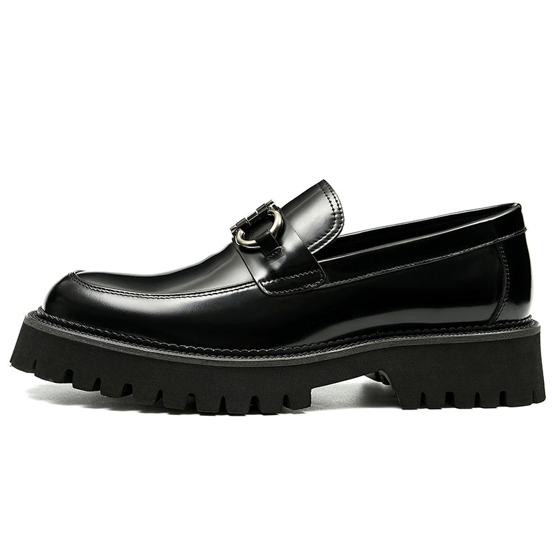 Men's Loafers - Horsebit Hardware Refined Versatility
