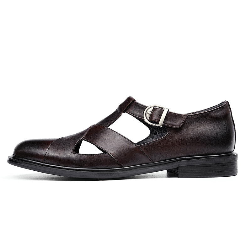 Men’s Leather Fisherman Dress Sandals