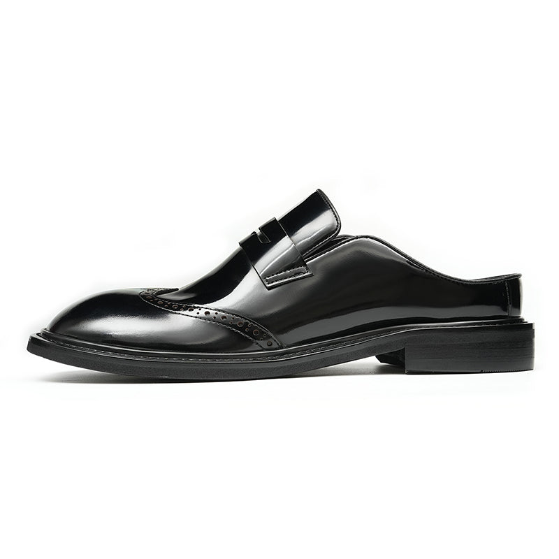 Men's Premium Leather Dress Slipper