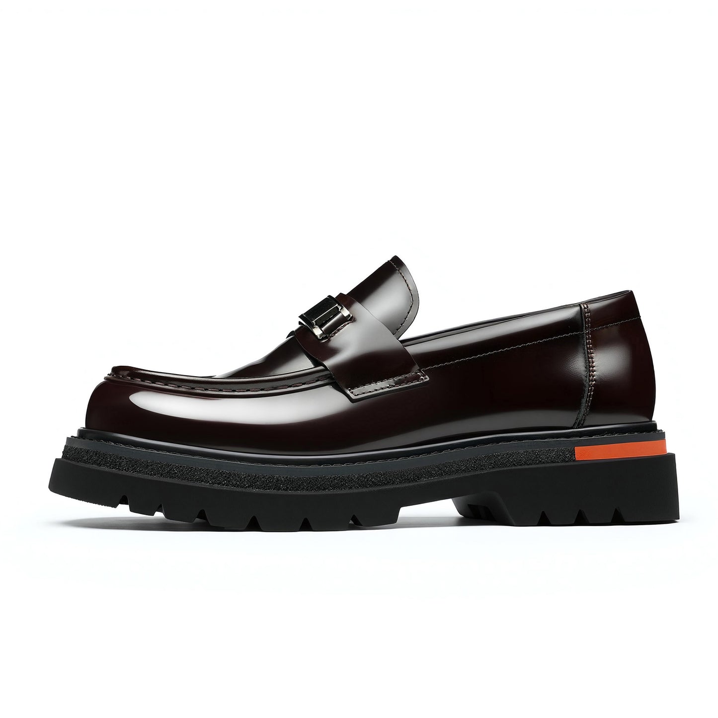 Men's Signature Hardware Loafers: Lustrous Grain & Terrain-Savvy Foundation