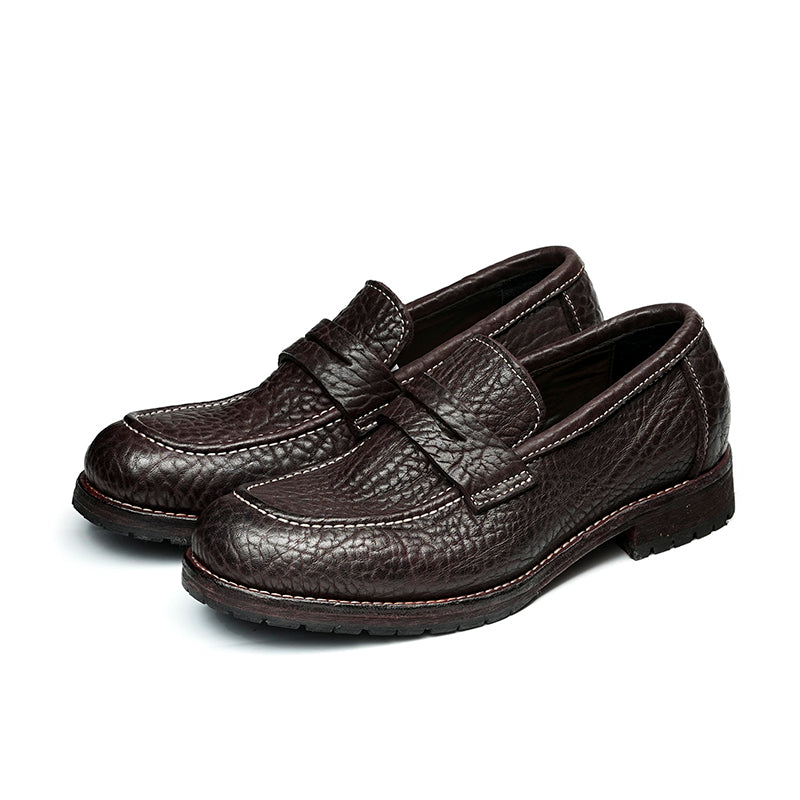 Timeless Leather Loafers: Goodyear Welted Craft & Effortless Versatility