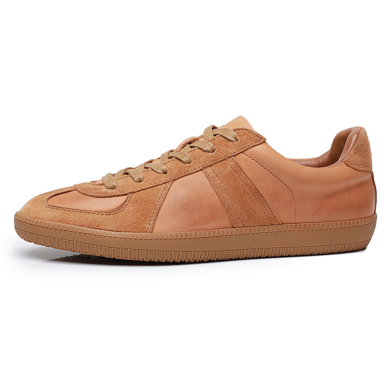 Men's Training Sneakers: Contrasting Tactile Textures & Supple Inner Comfort