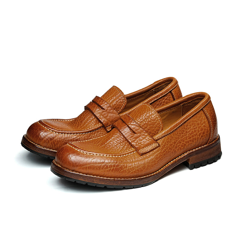 Timeless Leather Loafers: Goodyear Welted Craft & Effortless Versatility