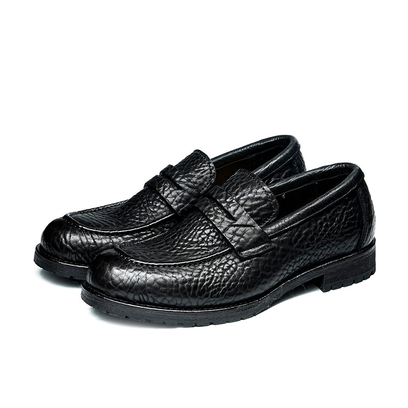Timeless Leather Loafers: Goodyear Welted Craft & Effortless Versatility