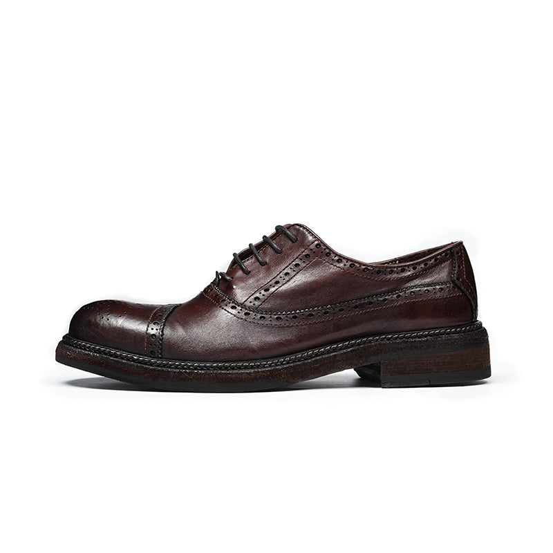 Men's Oxford Brogues - Rare Horween Leather & Goodyear Welt Craftsmanship