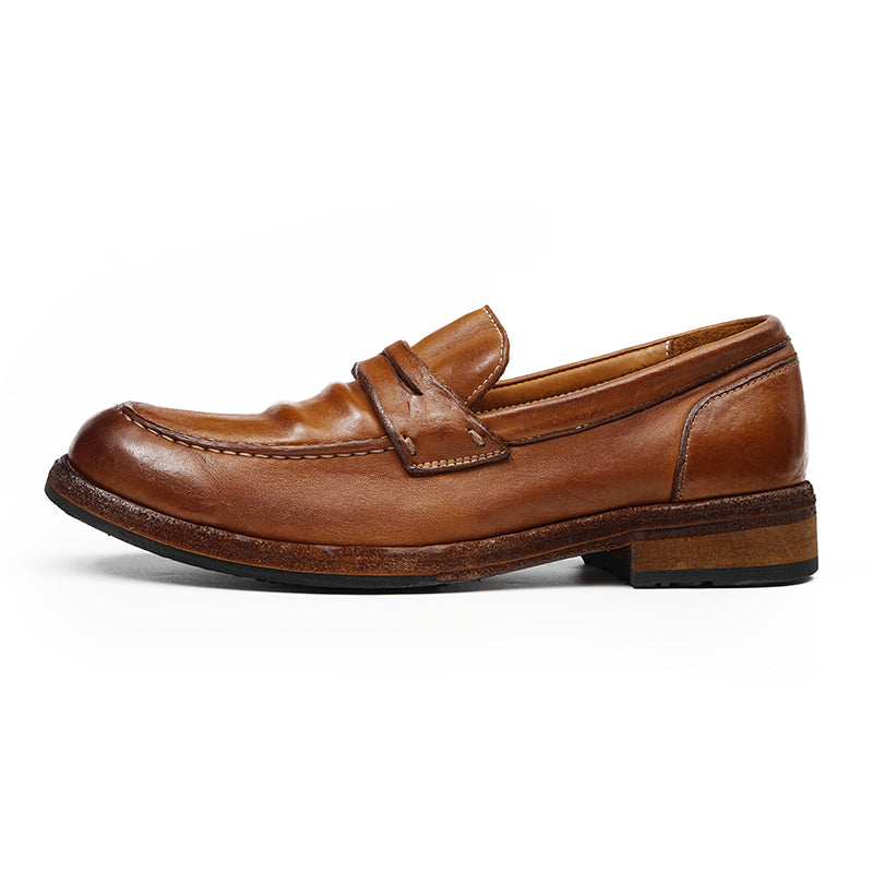 Timeless Men's Loafers - Goodyear Welted Craftsmanship & Medallion Detailing