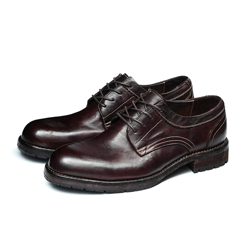 Derby Mastery: Goodyear Welted Craft & Anatomical Contouring