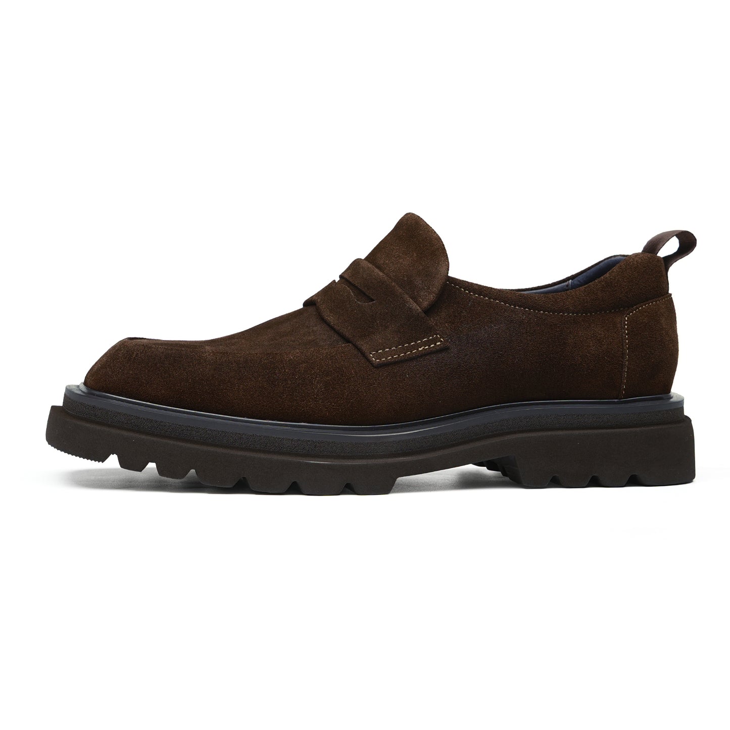 Men's Suede Loafers: Elevated Comfort & Terrain-Adaptive Foundation