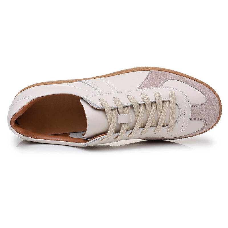 Men's Training Sneakers: Contrasting Tactile Textures & Supple Inner Comfort