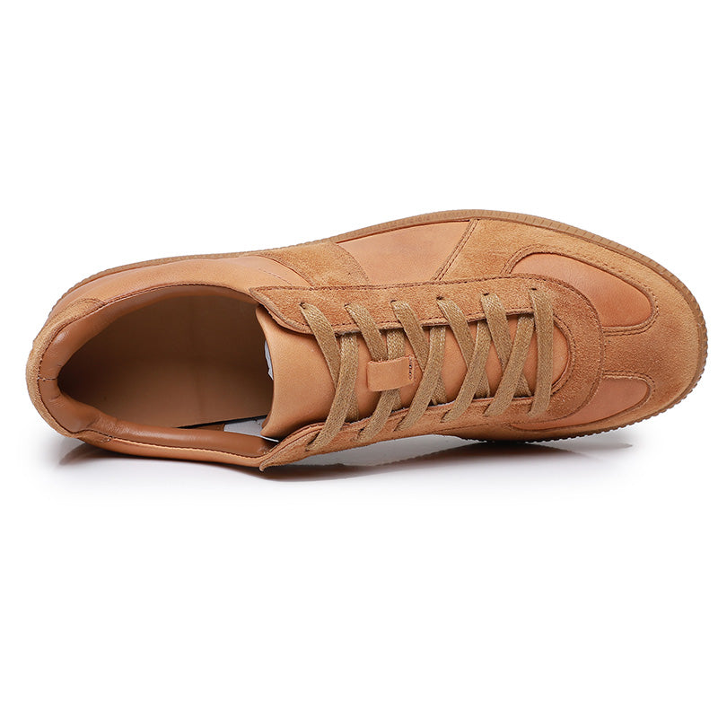 Men's Training Sneakers: Contrasting Tactile Textures & Supple Inner Comfort