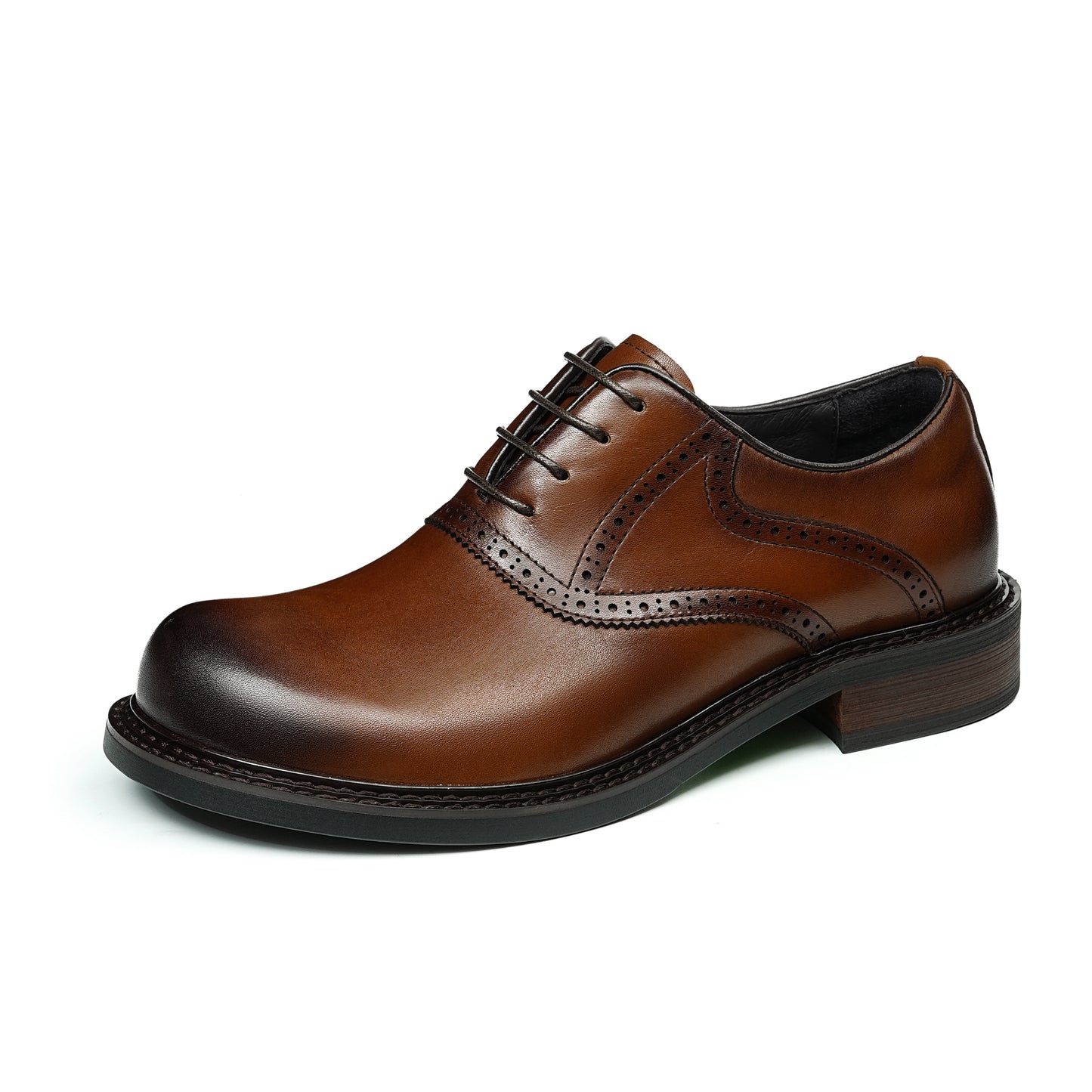 Men's Architectural Oxfords: Liberated Toe Dimension & Terrain Foundation