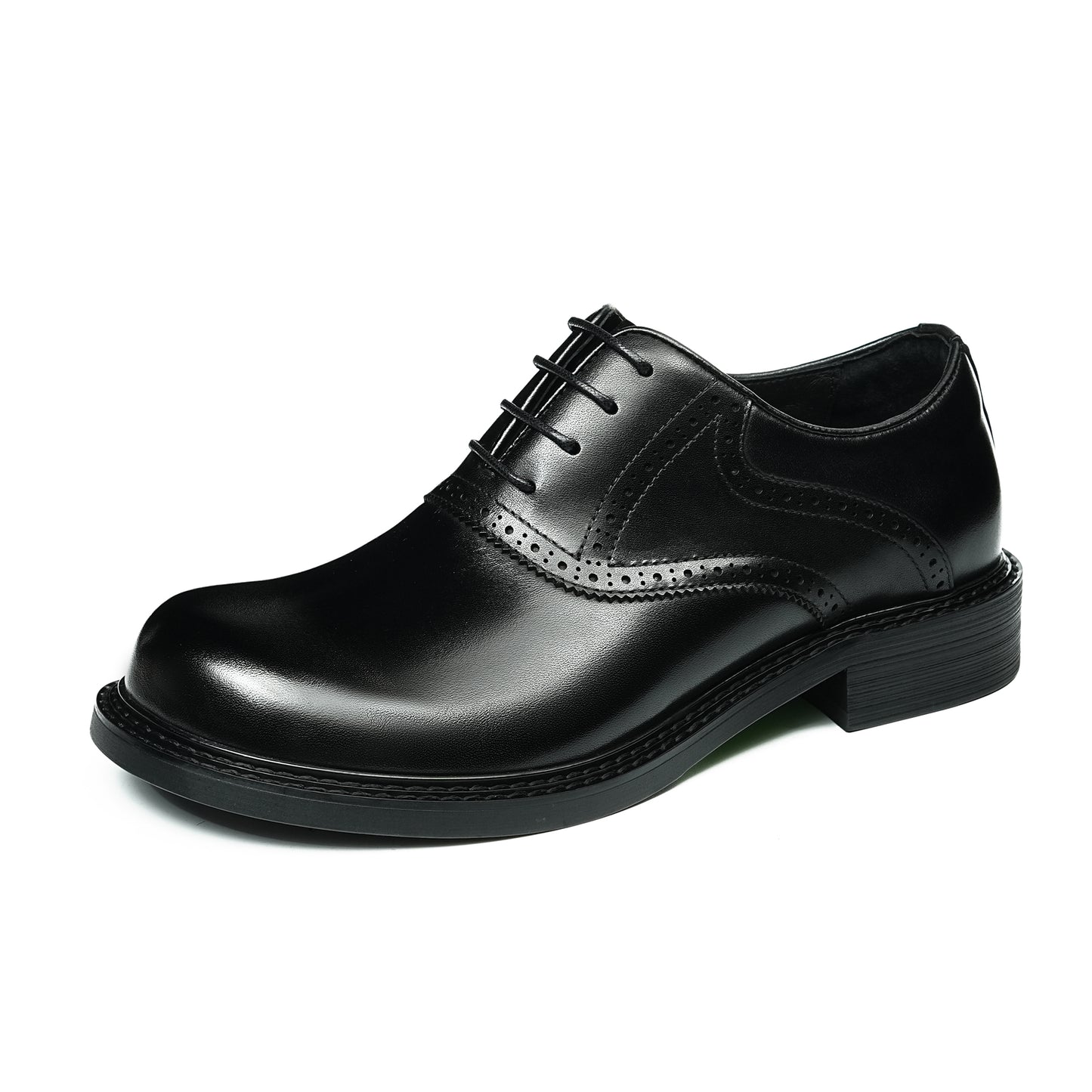 Men's Architectural Oxfords: Liberated Toe Dimension & Terrain Foundation