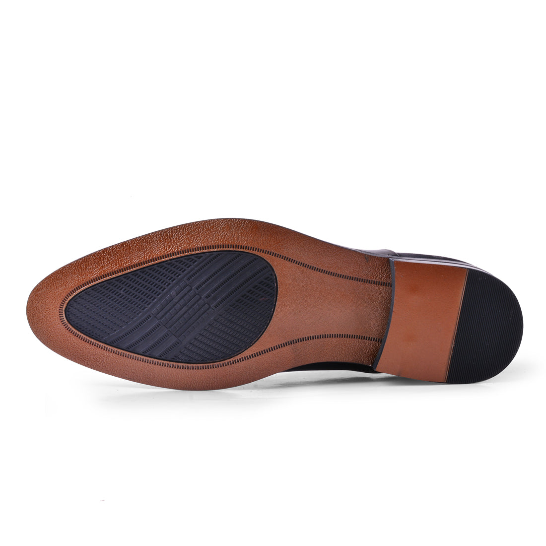 Men's Contrast Sharp Toe Oxford Dress Shoes