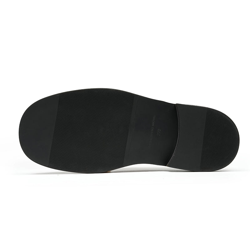 Men's Derby Shoes - Gradient Leather & Reinforced Stitching