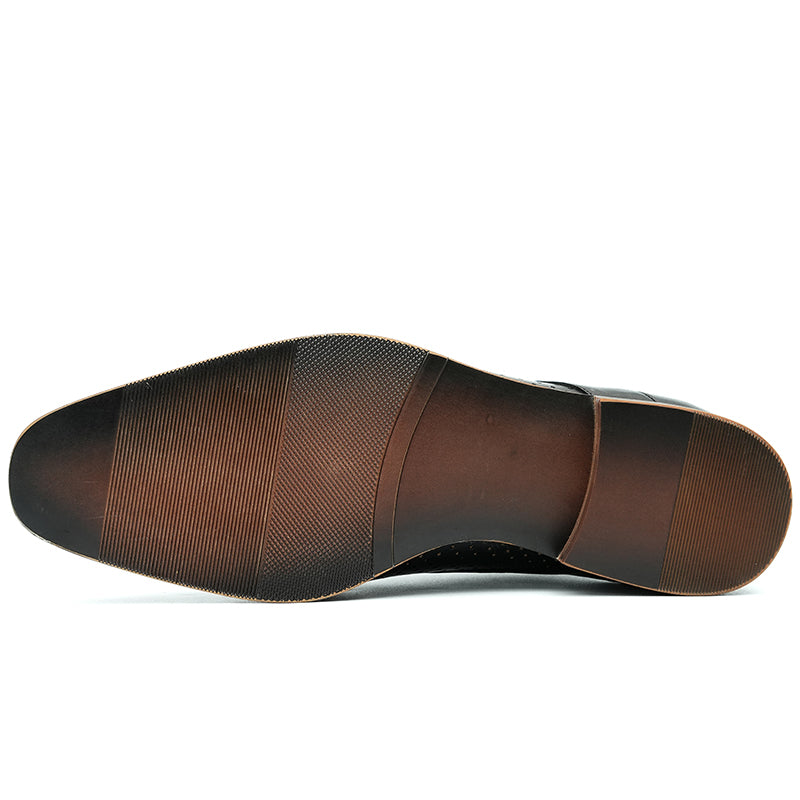 Men's Oxford Dress Shoes - Breathable Design & Lightweight Comfort