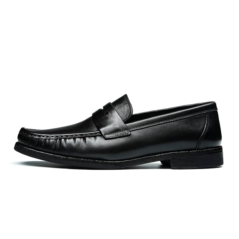 Timeless Loafers: Goodyear Welt Craft & Staged Strap Sophistication