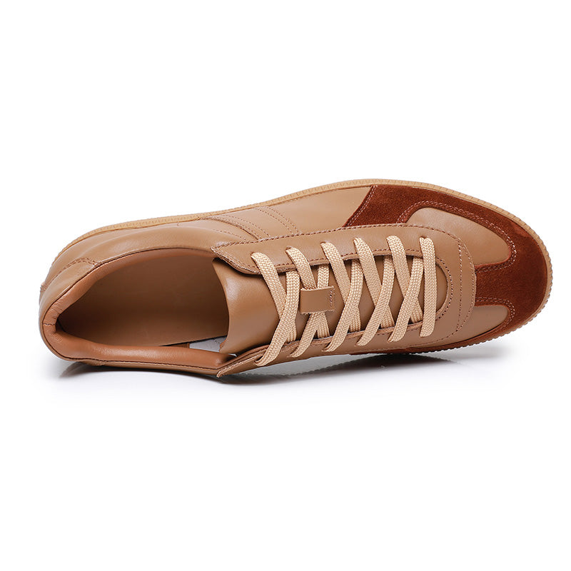 Men's Training Sneakers: Contrasting Tactile Textures & Supple Inner Comfort