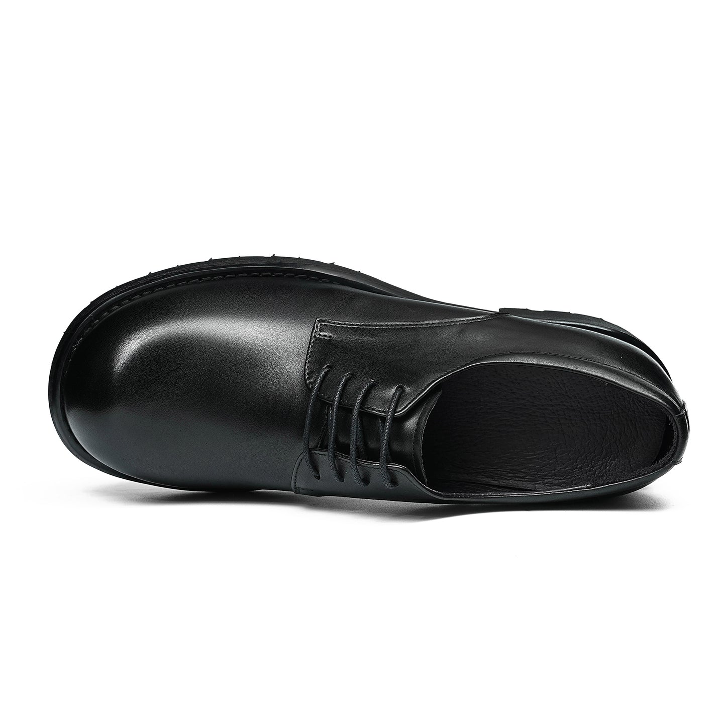 Men's Contemporary Derby: Upturned Toe & Refined Silhouette