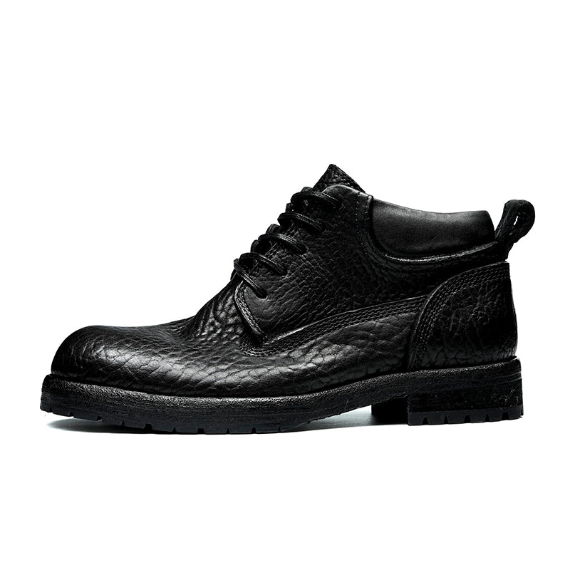 Martin Boot Excellence: Goodyear Welt Mastery & Textured Resilience