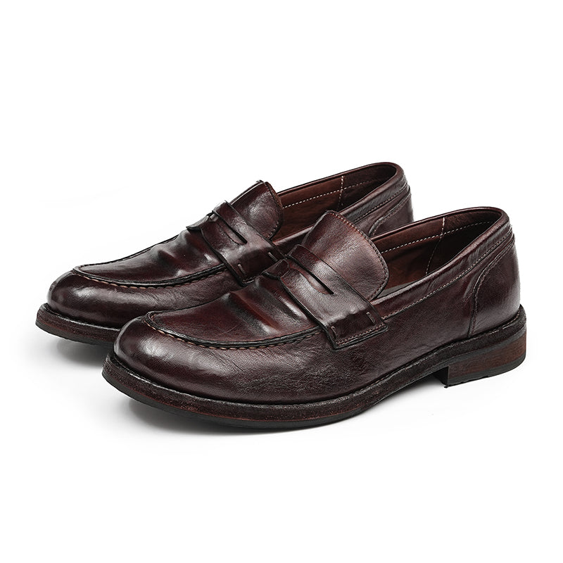 Timeless Men's Loafers - Goodyear Welted Craftsmanship & Medallion Detailing