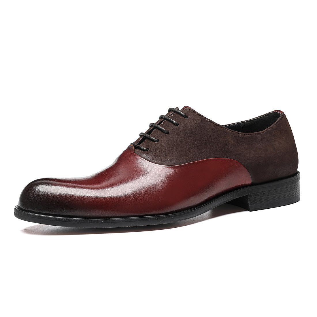 Men's Contrast Sharp Toe Oxford Dress Shoes