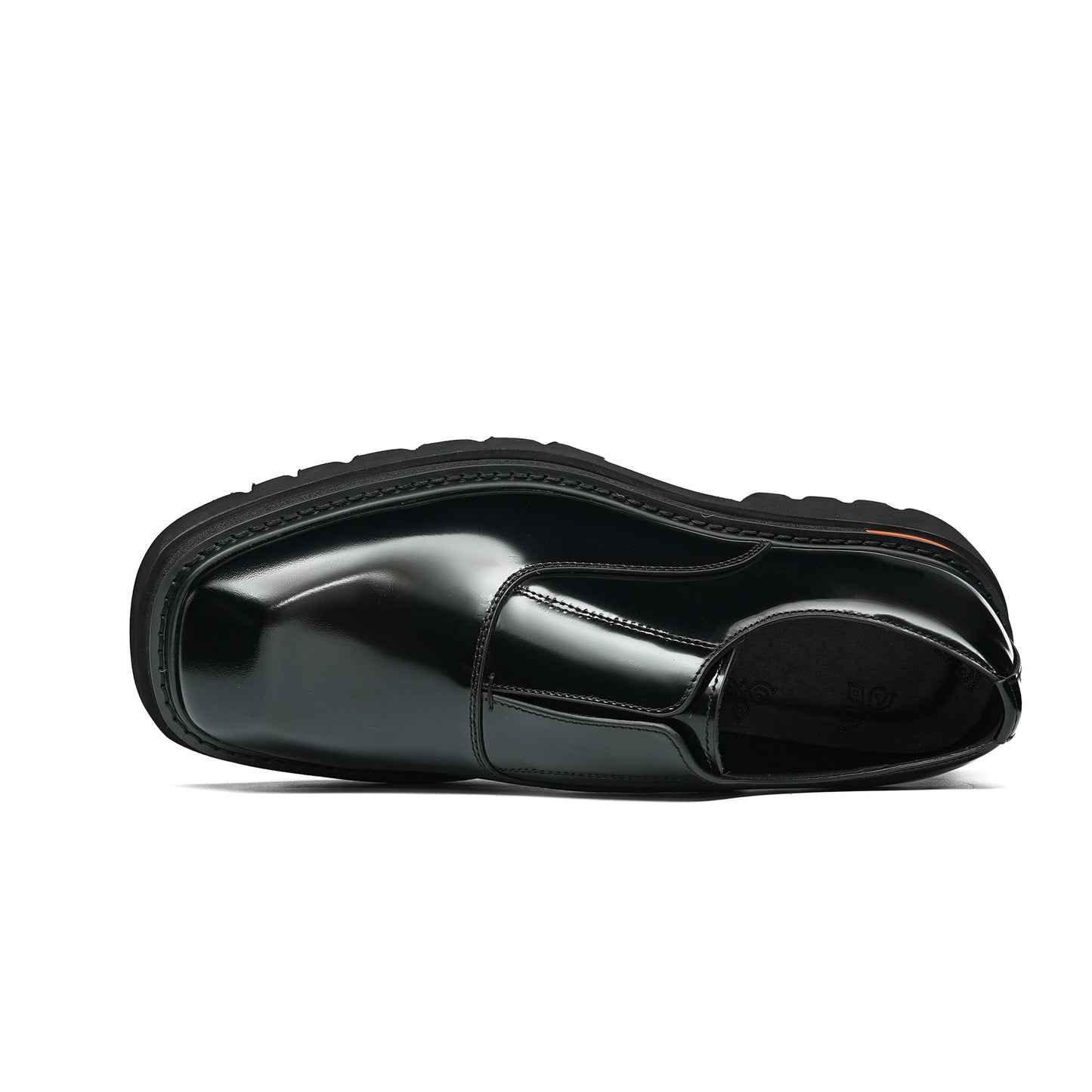 Men's Sleek Loafer: Luminescent Grain & Elevated Foundation