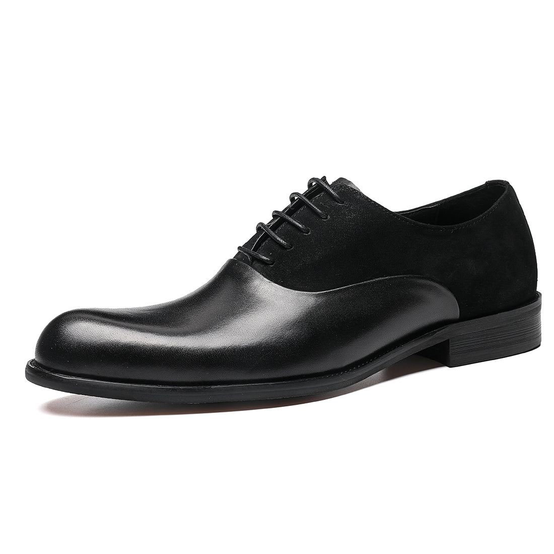 Men's Contrast Sharp Toe Oxford Dress Shoes