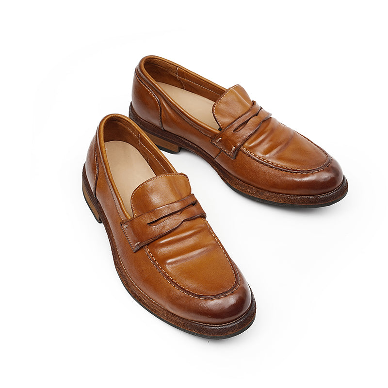 Timeless Men's Loafers - Goodyear Welted Craftsmanship & Medallion Detailing