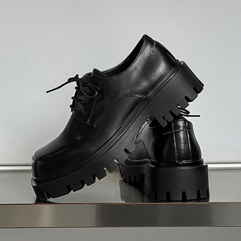 Men's Derby Shoes: Architectural Toe Detail & Elevated Comfort Foundation