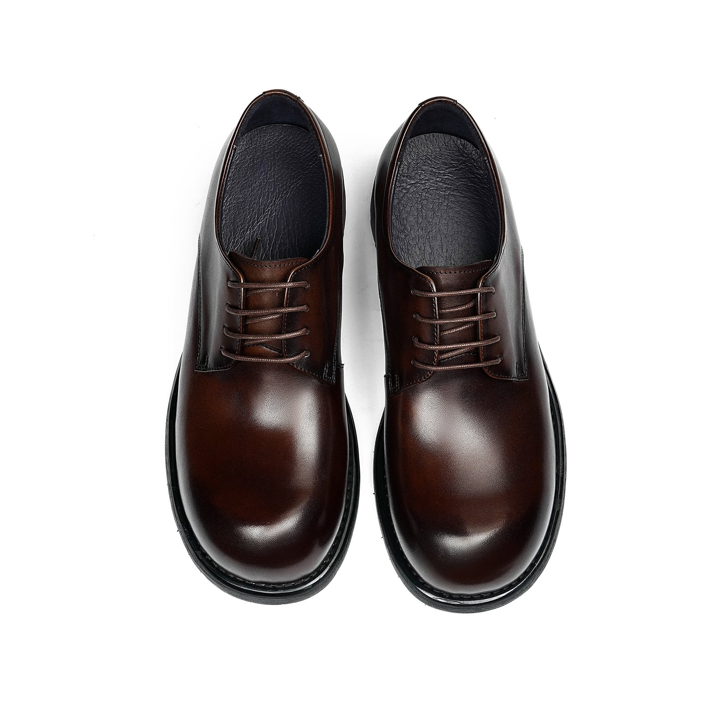 Men's Contemporary Derby: Upturned Toe & Refined Silhouette