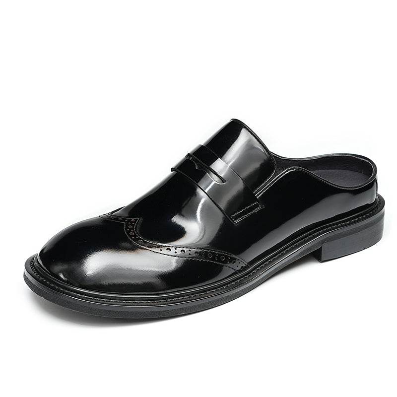 Men's Premium Leather Dress Slipper