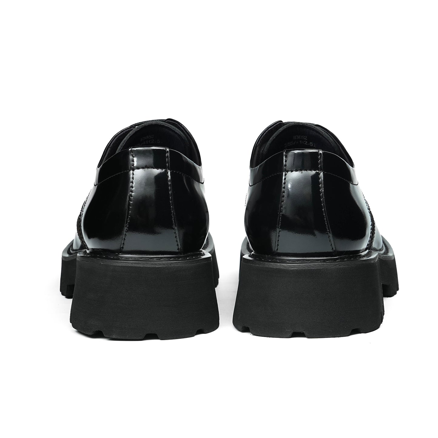 Men's Luminous Brogue Derby Shoes: Artisan Detailing & Timeless Sophistication