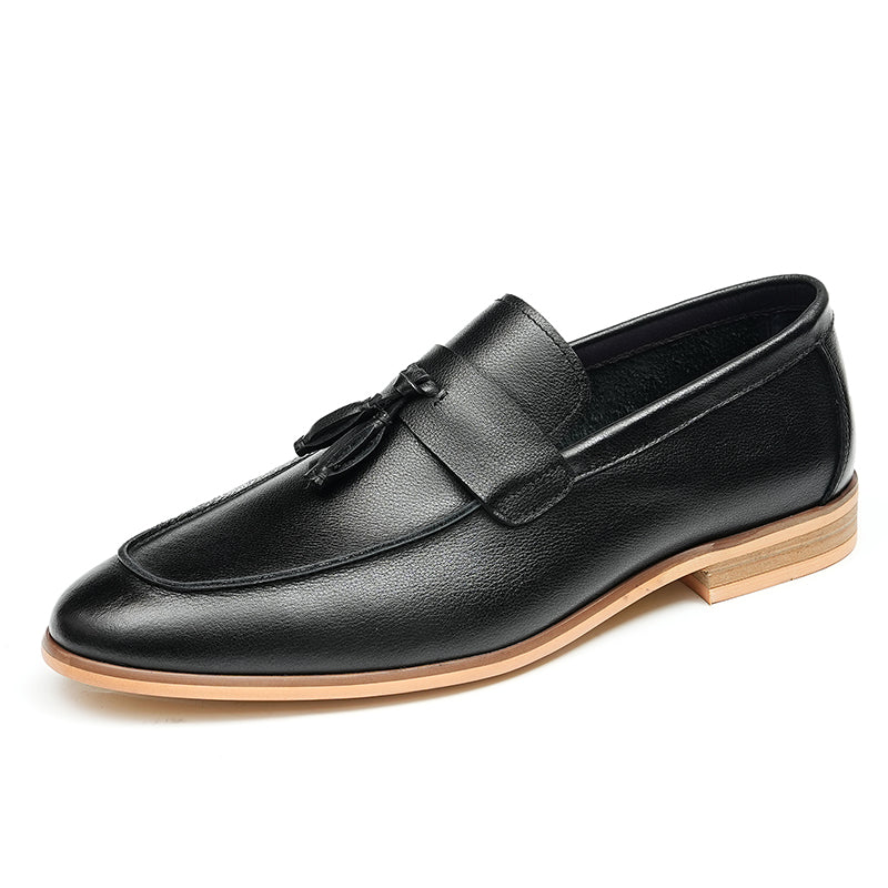 Men's Classic Leather Tassels Loafers