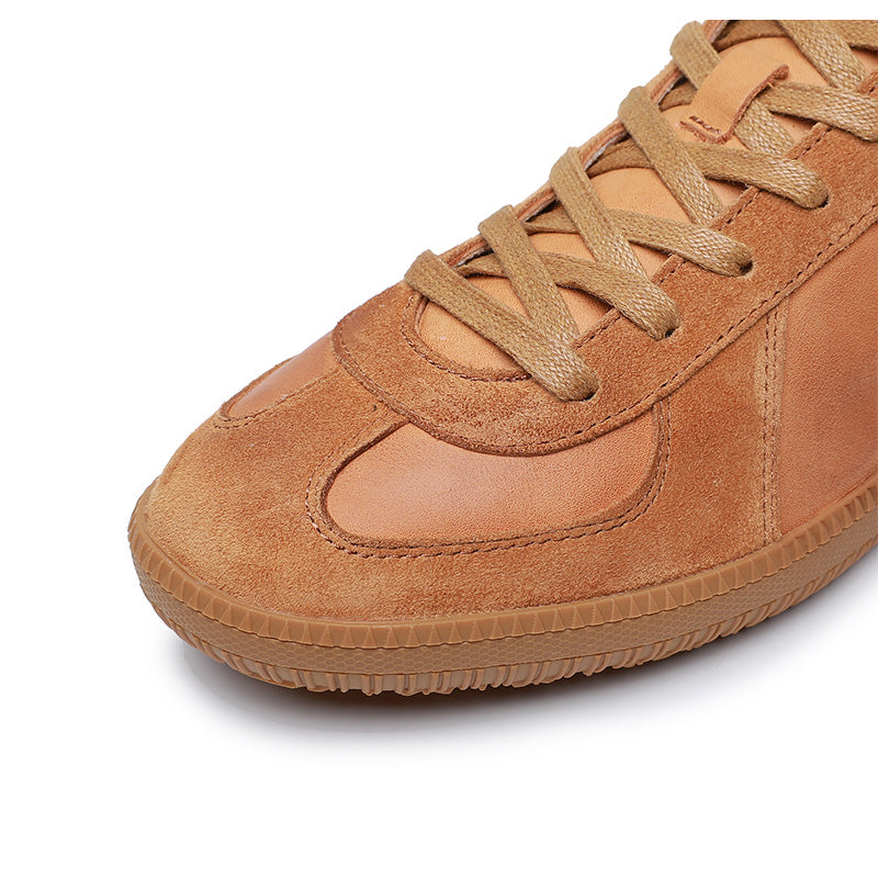 Men's Training Sneakers: Contrasting Tactile Textures & Supple Inner Comfort
