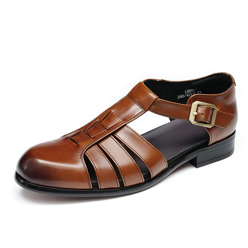 Men's Sandals Classic Leather Dress Shoes
