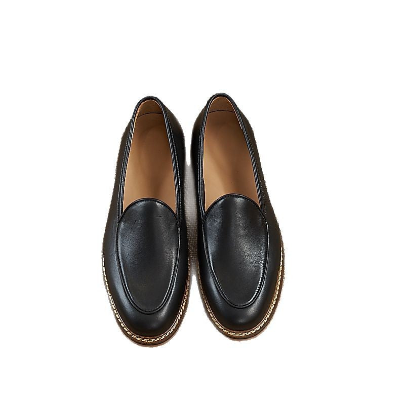 Men's Slip-On Loafers: Artisan Stitching & Layered Sole Architecture