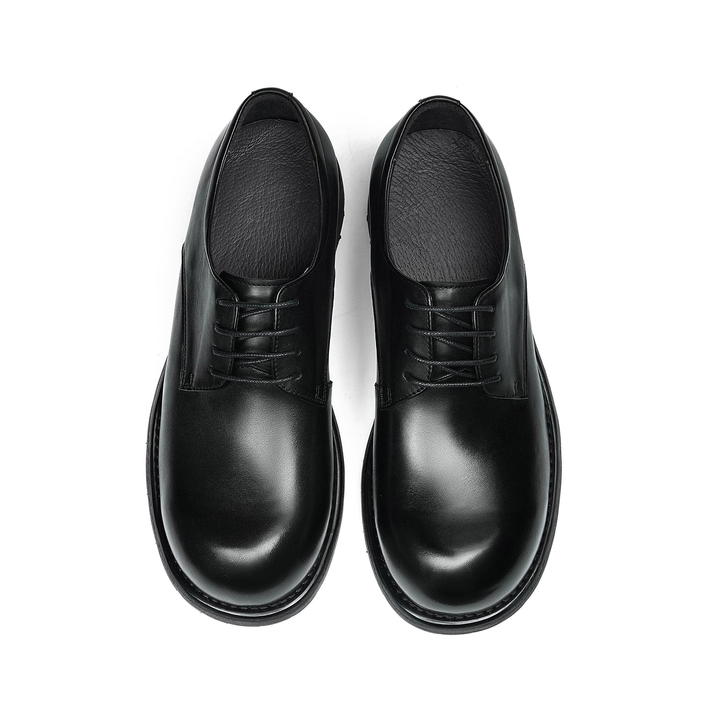 Men's Contemporary Derby: Upturned Toe & Refined Silhouette