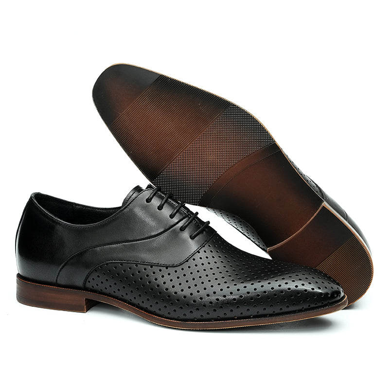 Men's Oxford Dress Shoes - Breathable Design & Lightweight Comfort