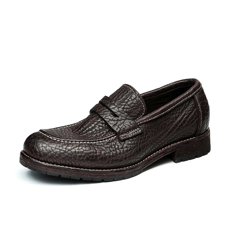 Timeless Leather Loafers: Goodyear Welted Craft & Effortless Versatility