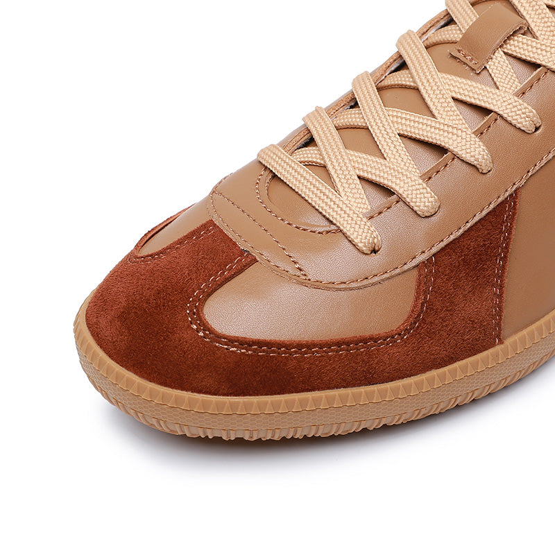 Men's Training Sneakers: Contrasting Tactile Textures & Supple Inner Comfort