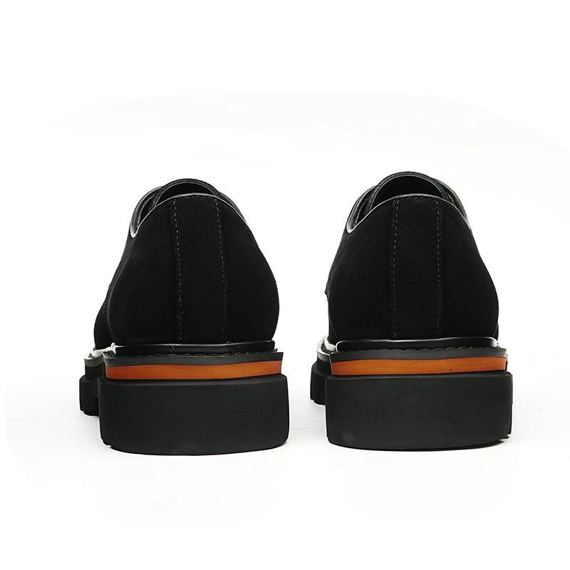 Men's Chunky Sole Derby Shoes