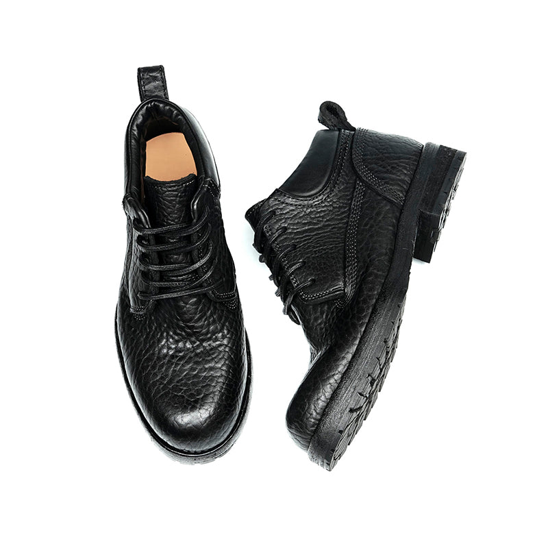 Martin Boot Excellence: Goodyear Welt Mastery & Textured Resilience