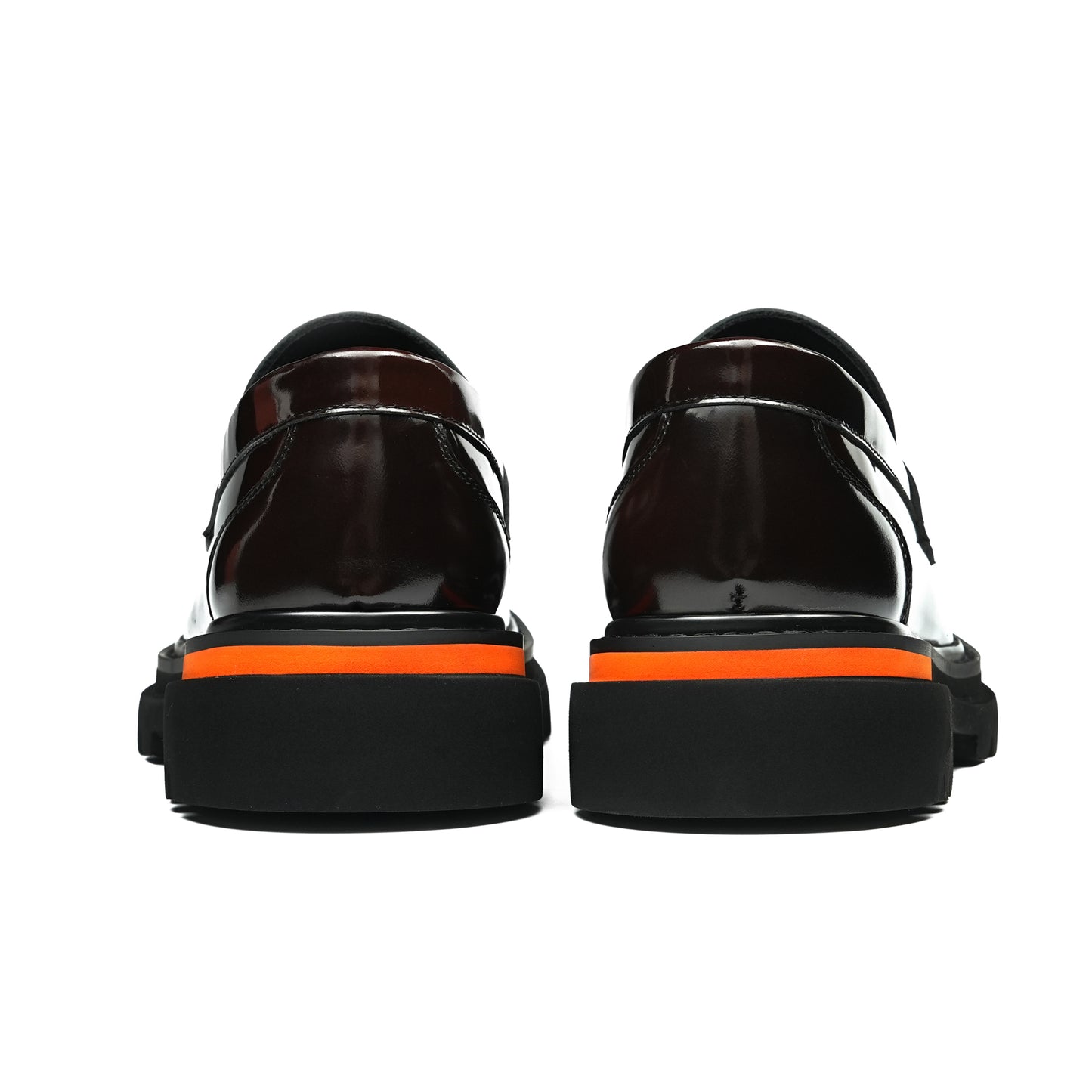 Men's Burnished Loafers: Signature Hardware & Supple Inner Contours
