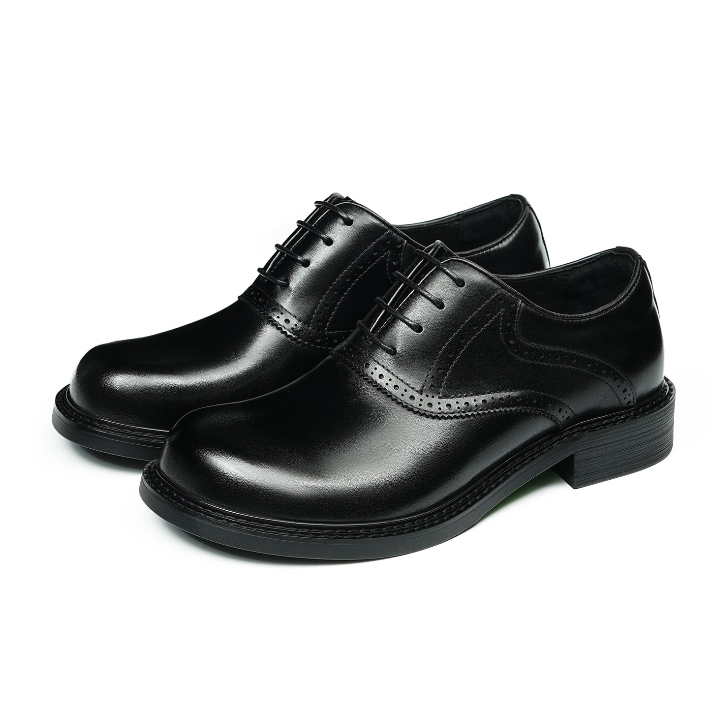 Men's Architectural Oxfords: Liberated Toe Dimension & Terrain Foundation