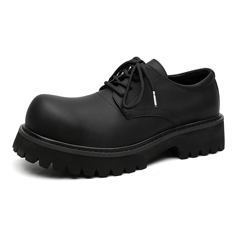 Men's Ankle Martin Boots: Sculptural Presence & Urban-Adaptive Foundation