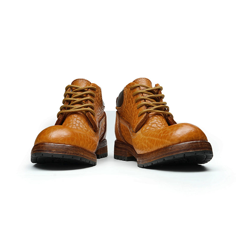 Martin Boot Excellence: Goodyear Welt Mastery & Textured Resilience