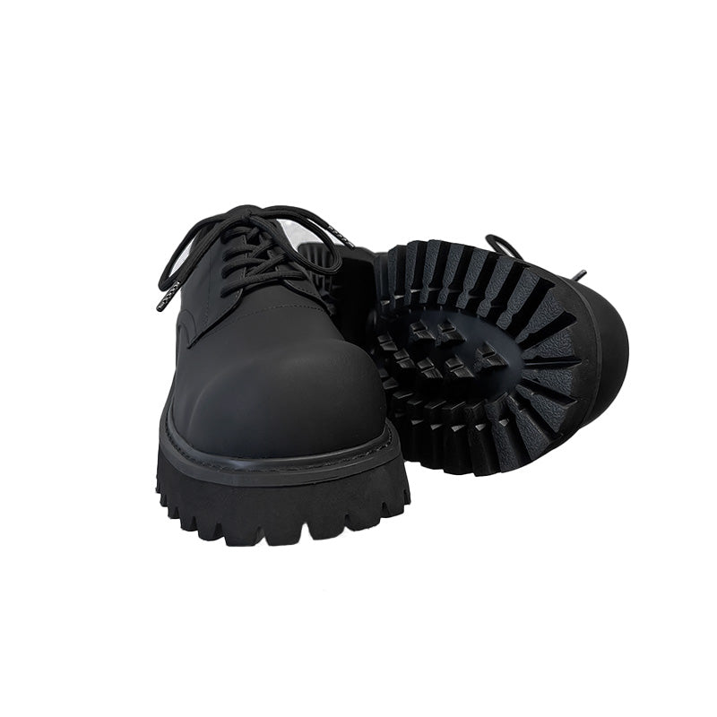 Men's Ankle Martin Boots: Sculptural Presence & Urban-Adaptive Foundation